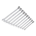 Metric Ratcheting Combination Wrench Set, 10-Piece N619260