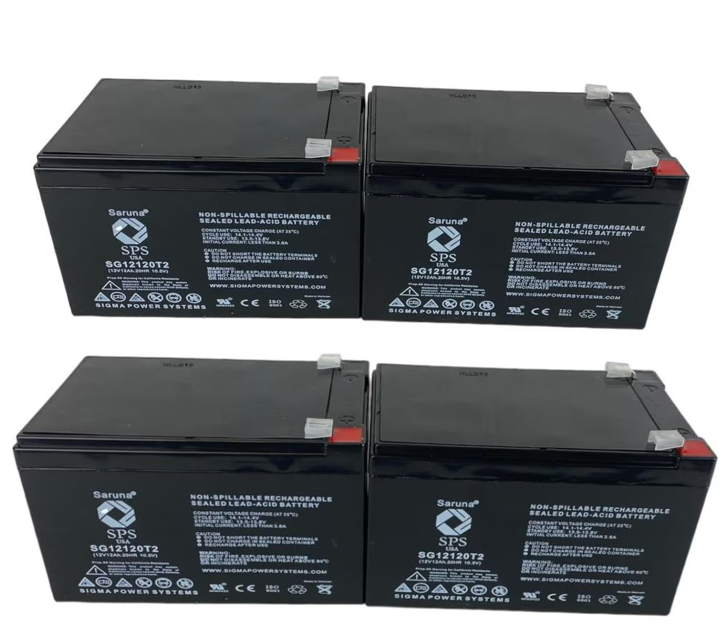 12V 12Ah Replacement Battery (4 Pack) A59523