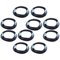 10 Pack 10 Foot DMX Cables XLR 3 Pin N648540