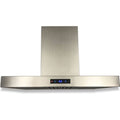 36 Inch Wide Island Range Hood with Touch Stainless Steel C4104