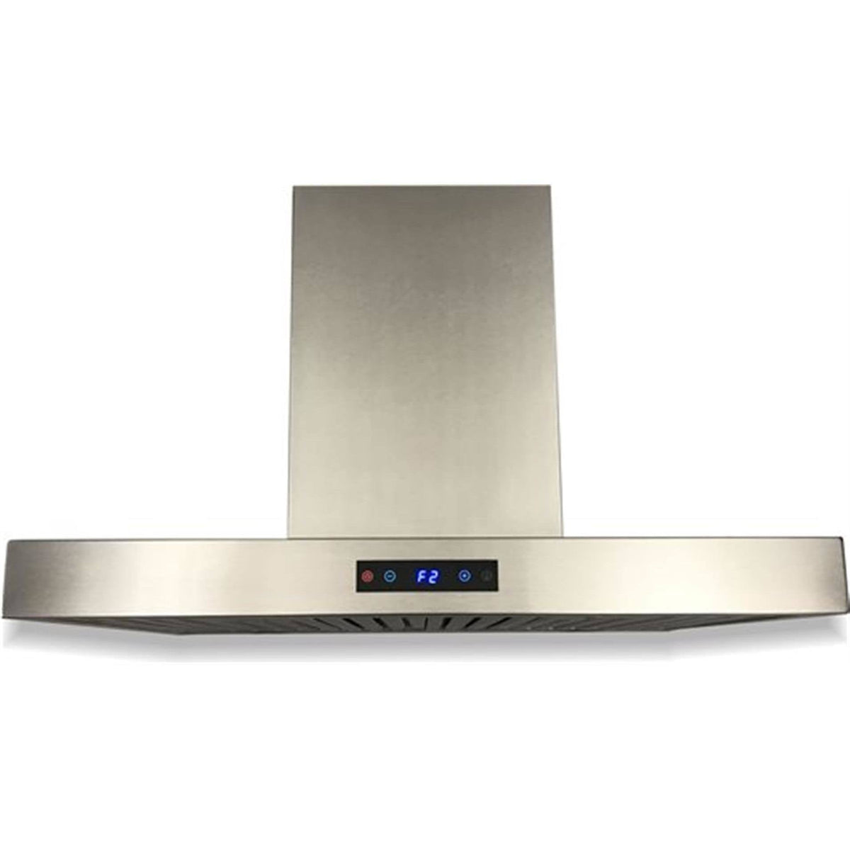 36 Inch Wide Island Range Hood with Touch Stainless Steel C4104