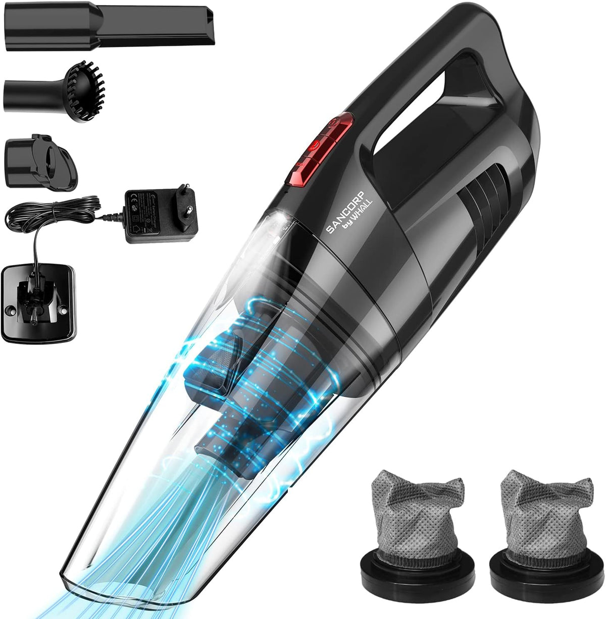 Handheld Cordless Vacuum with LED Light J744