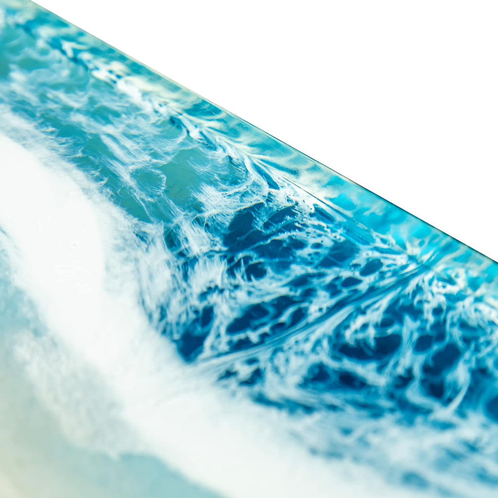Blue Resin Wood River Dining Table A837657