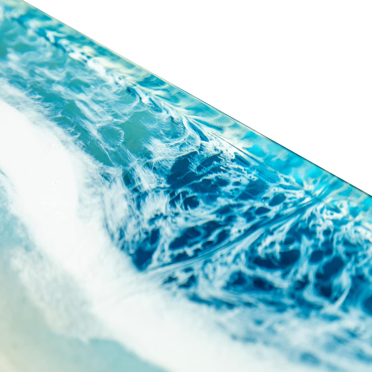 Blue Resin Wood River Dining Table A837657