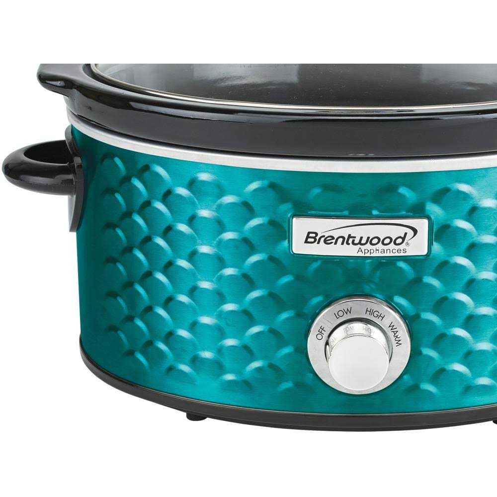 Blue 4.5 Qt Slow Cooker E2074