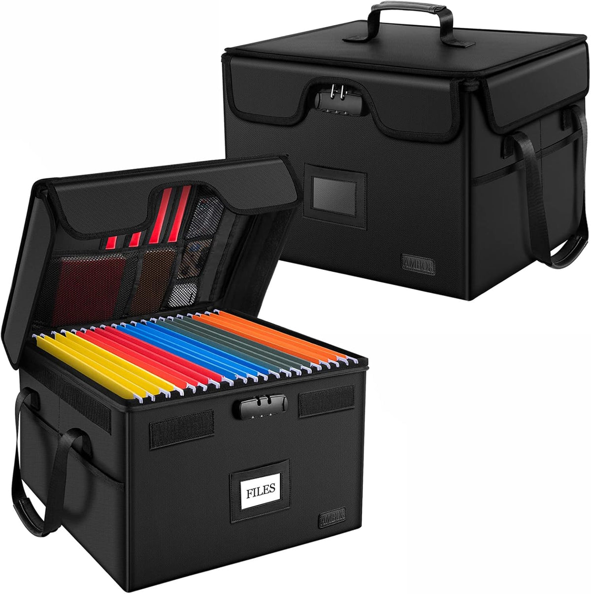 Fireproof Document Box with Lock L845437