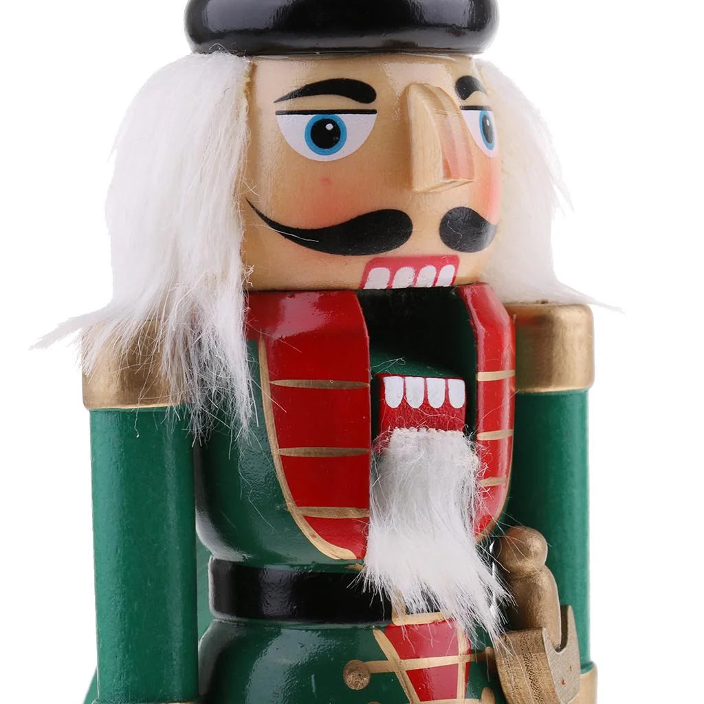 25cm Wooden Nutcracker Christmas Ornaments I626811