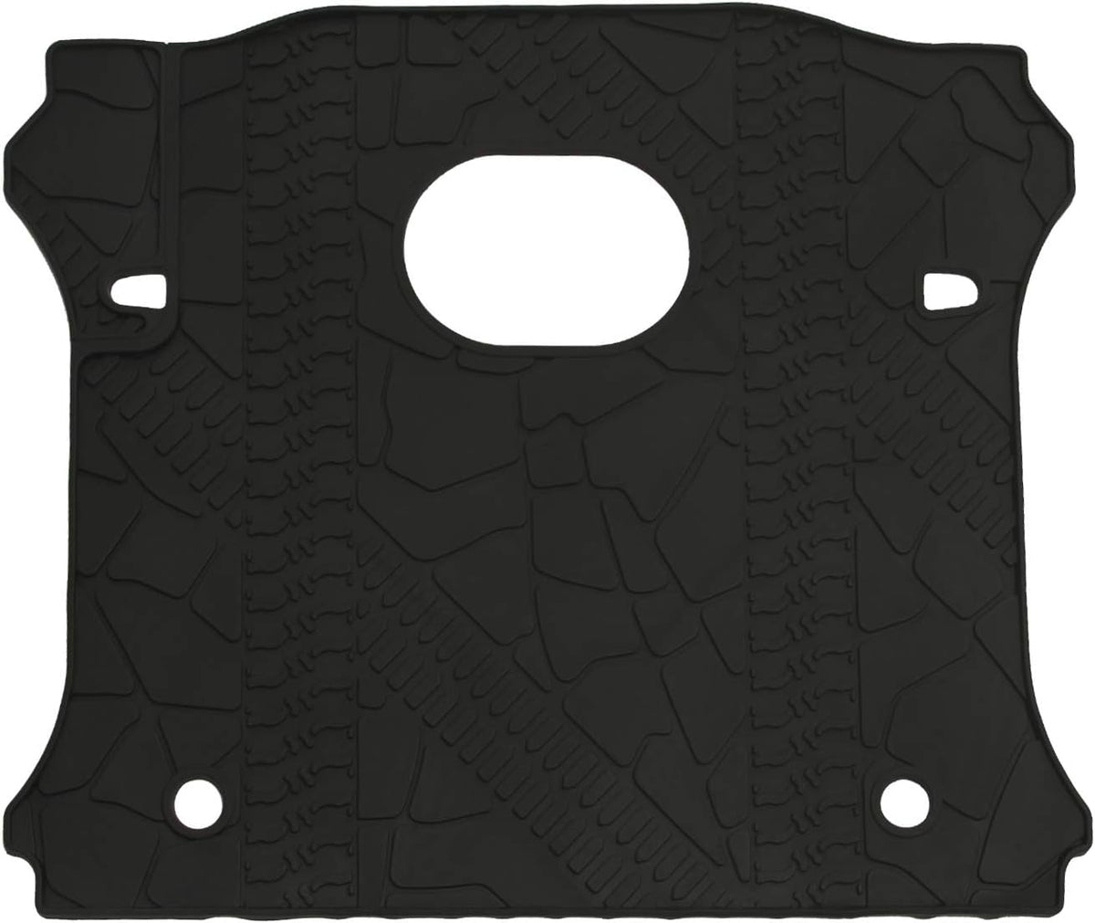 Black Rear Trunk Cargo Floor Mat O9947