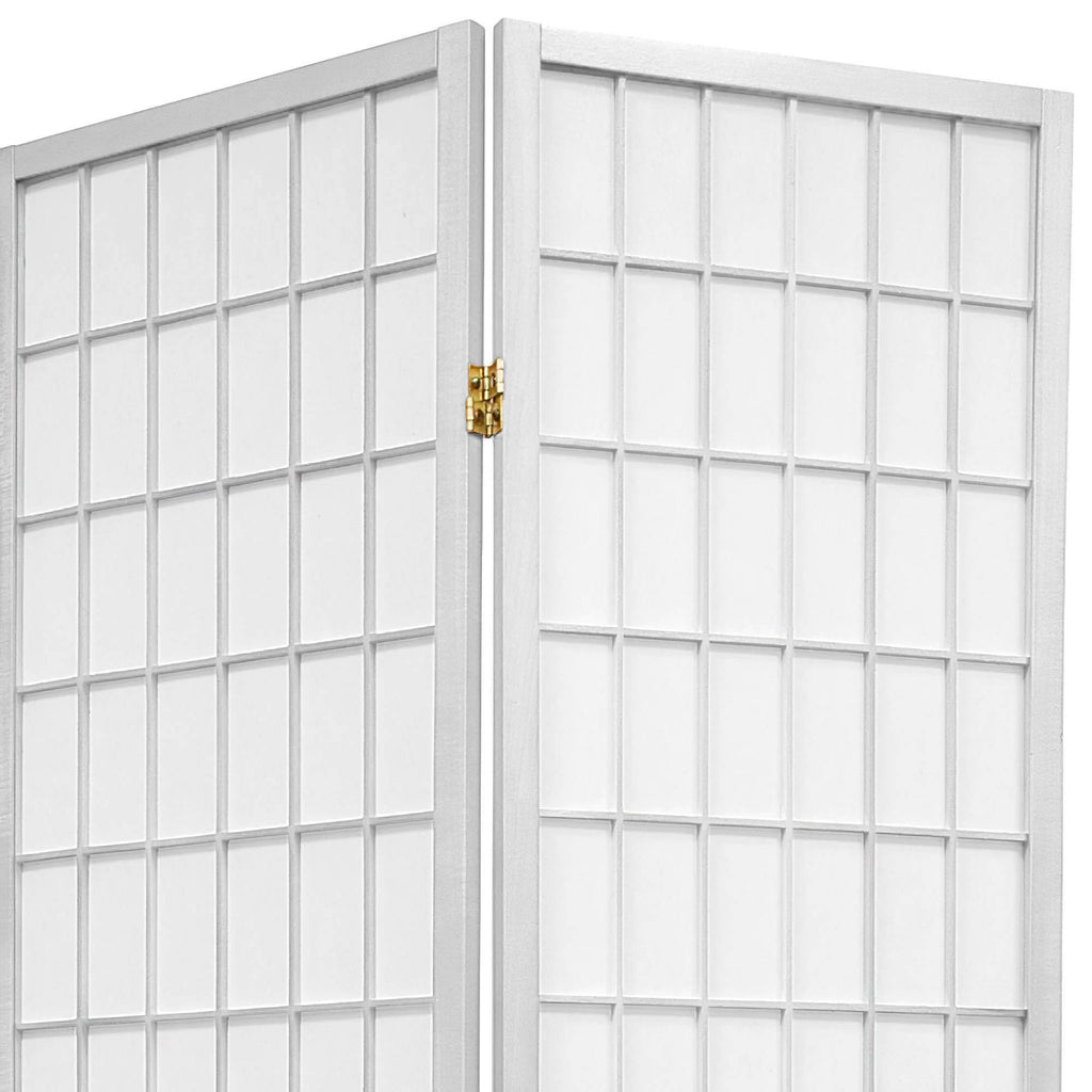 White 8 Panel Shoji Screen J46282