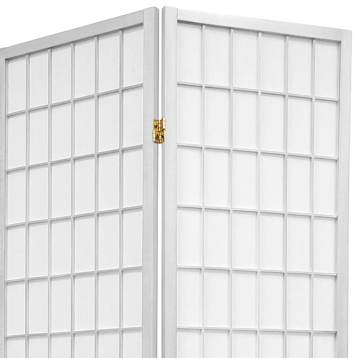 White 8 Panel Shoji Screen J46282