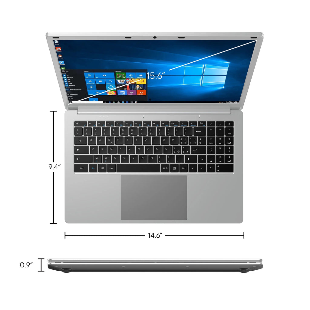 15.6" Notebook Intel Celeron 3GB RAM 64GB Silver Y341912