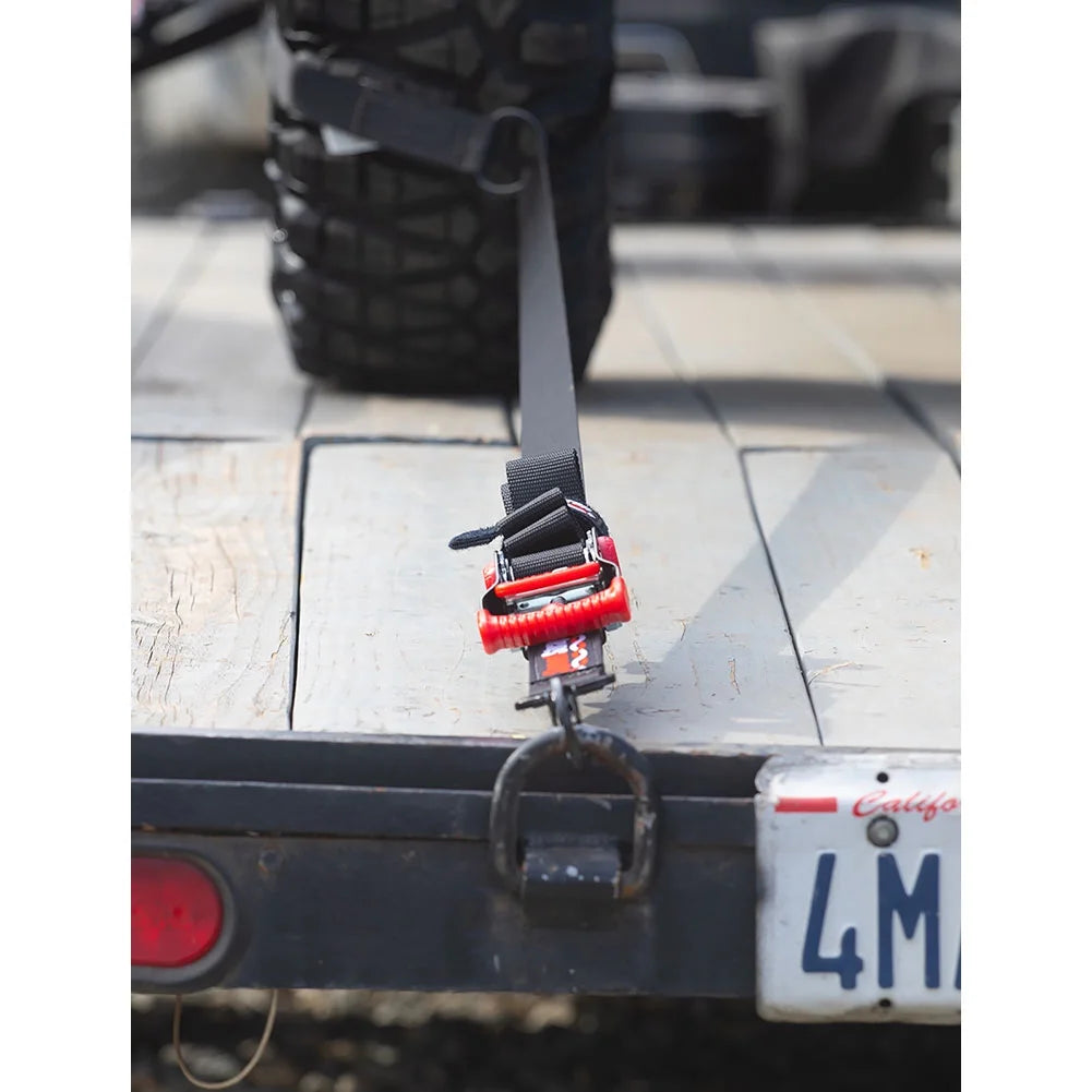 1.5" x 10' Ratchet Tie-Down Strap, 4,000 lb. Max Capacity E51400