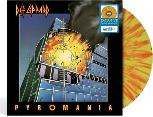 Orange & Yellow Splatter Vinyl Rock LP R717