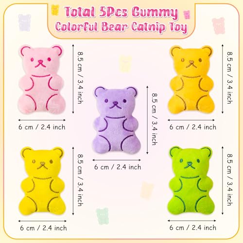 5Pcs Catnip Cat Toys E6033