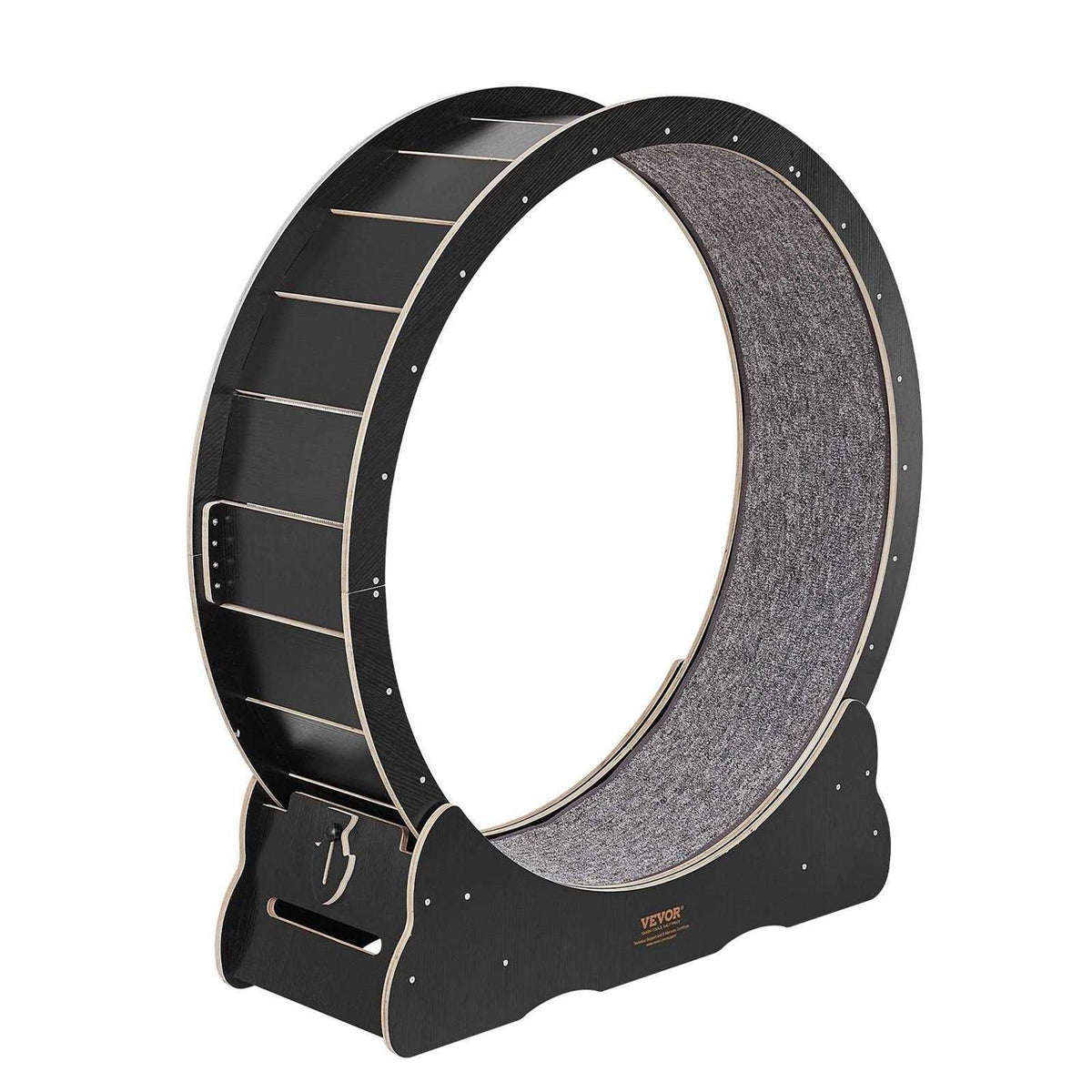 Large Cat Exercise Wheel with Detachable Carpet and Cat Teaser I515