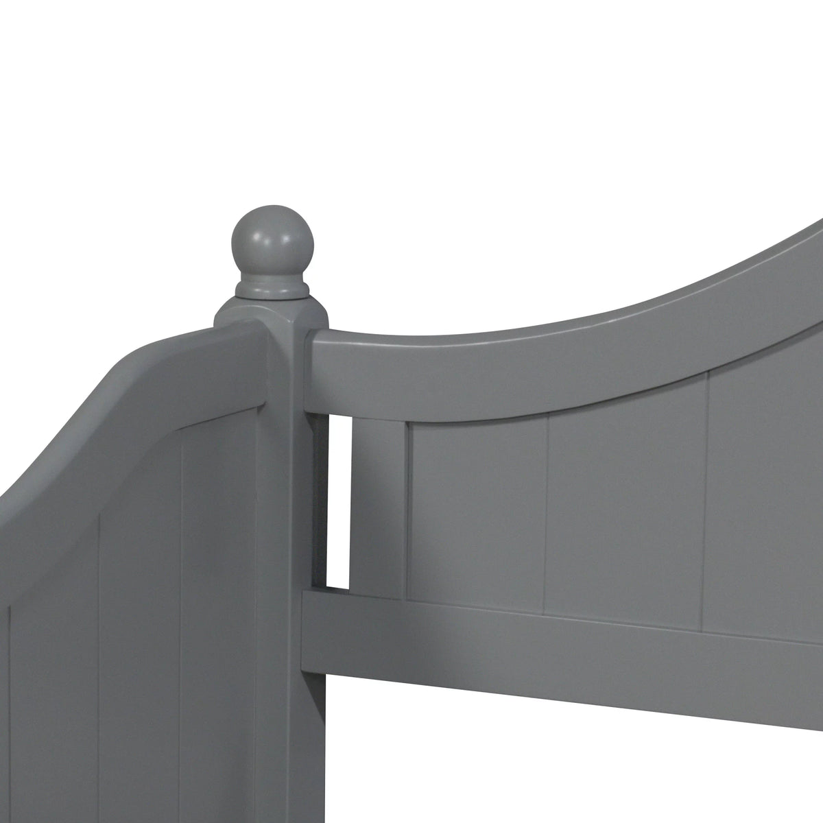 Gray Wood Daybed with Trundle U421