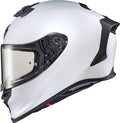 Matte Pearl White Solid Helmet H3925