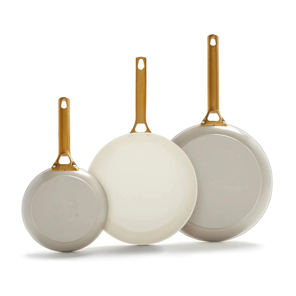 Ceramic Nonstick 8", 10" and 12" Frypan Set J19773