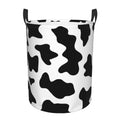 Milk Cow Laundry Hamper with Handles Collapsible Waterproof O410170