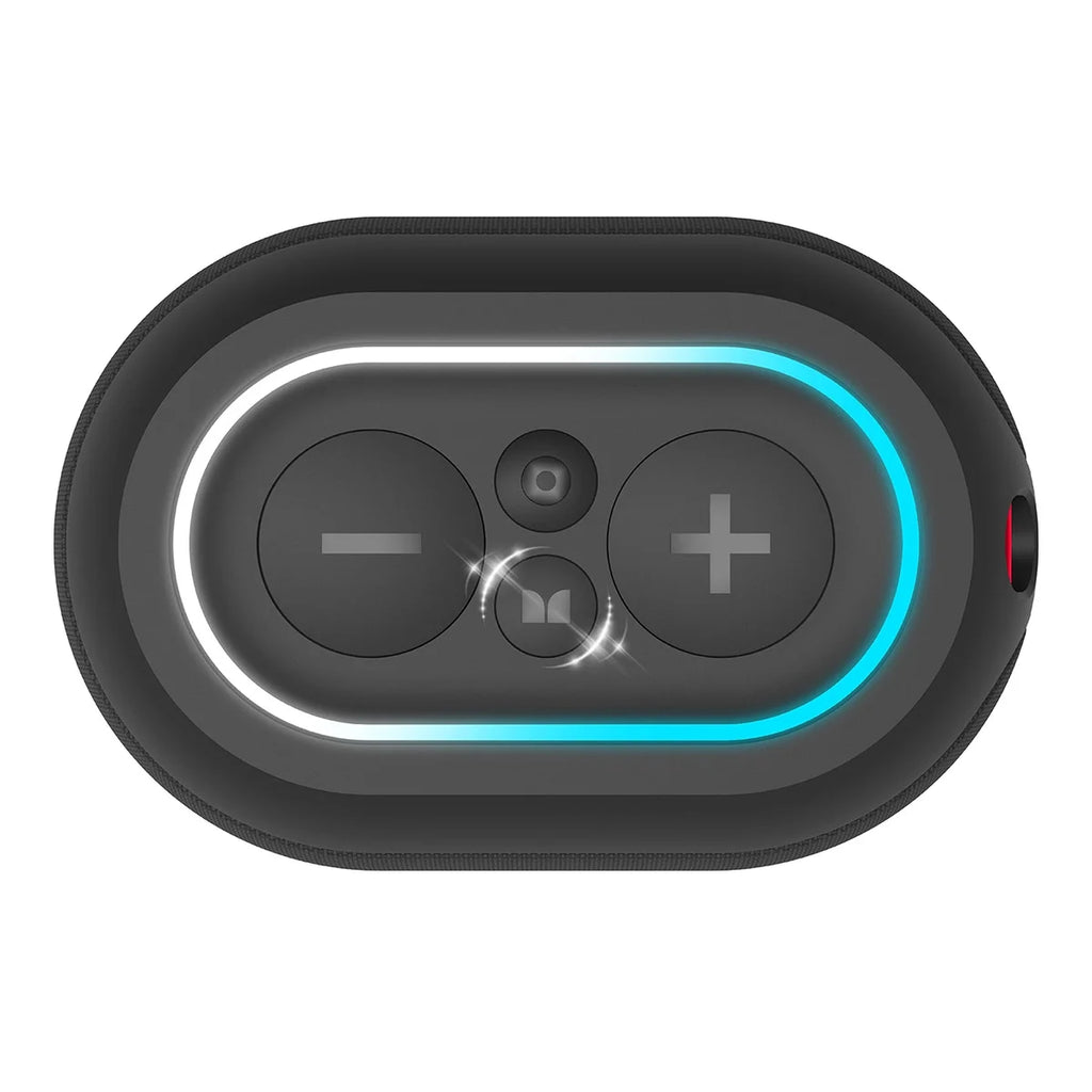 Waterproof Portable Bluetooth Speaker with Wireless Charging Base Black E28153