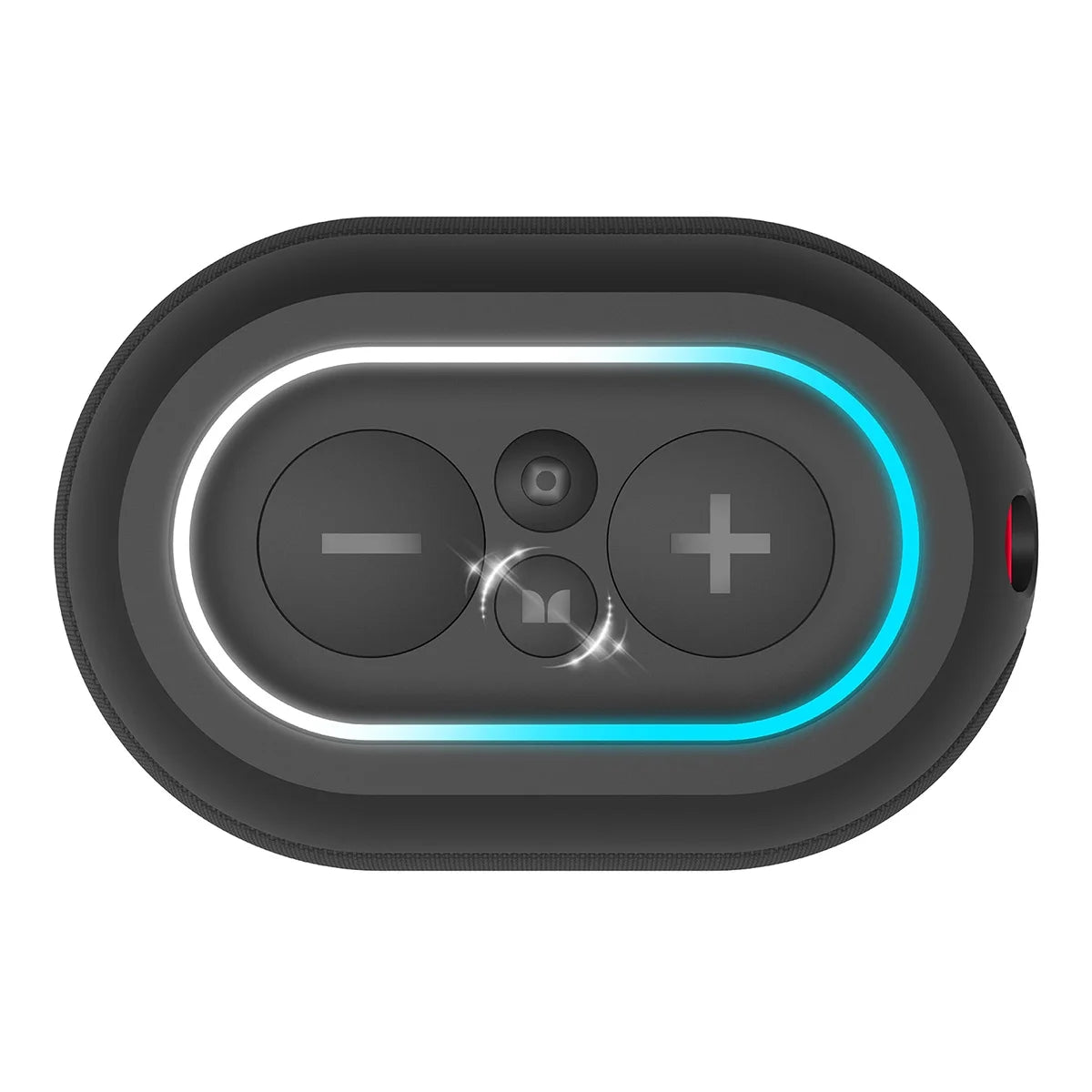 Waterproof Portable Bluetooth Speaker with Wireless Charging Base Black E28153