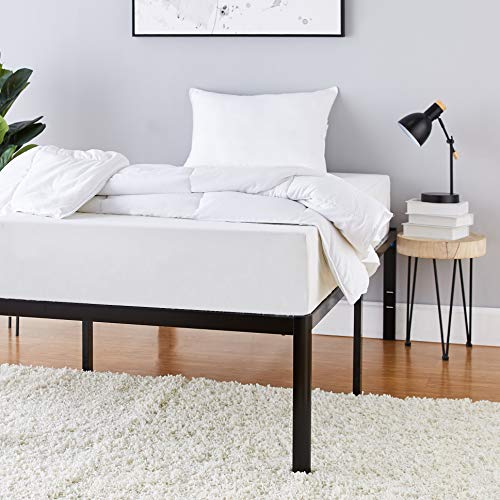 Full Size Black Steel Platform Bed Frame H131