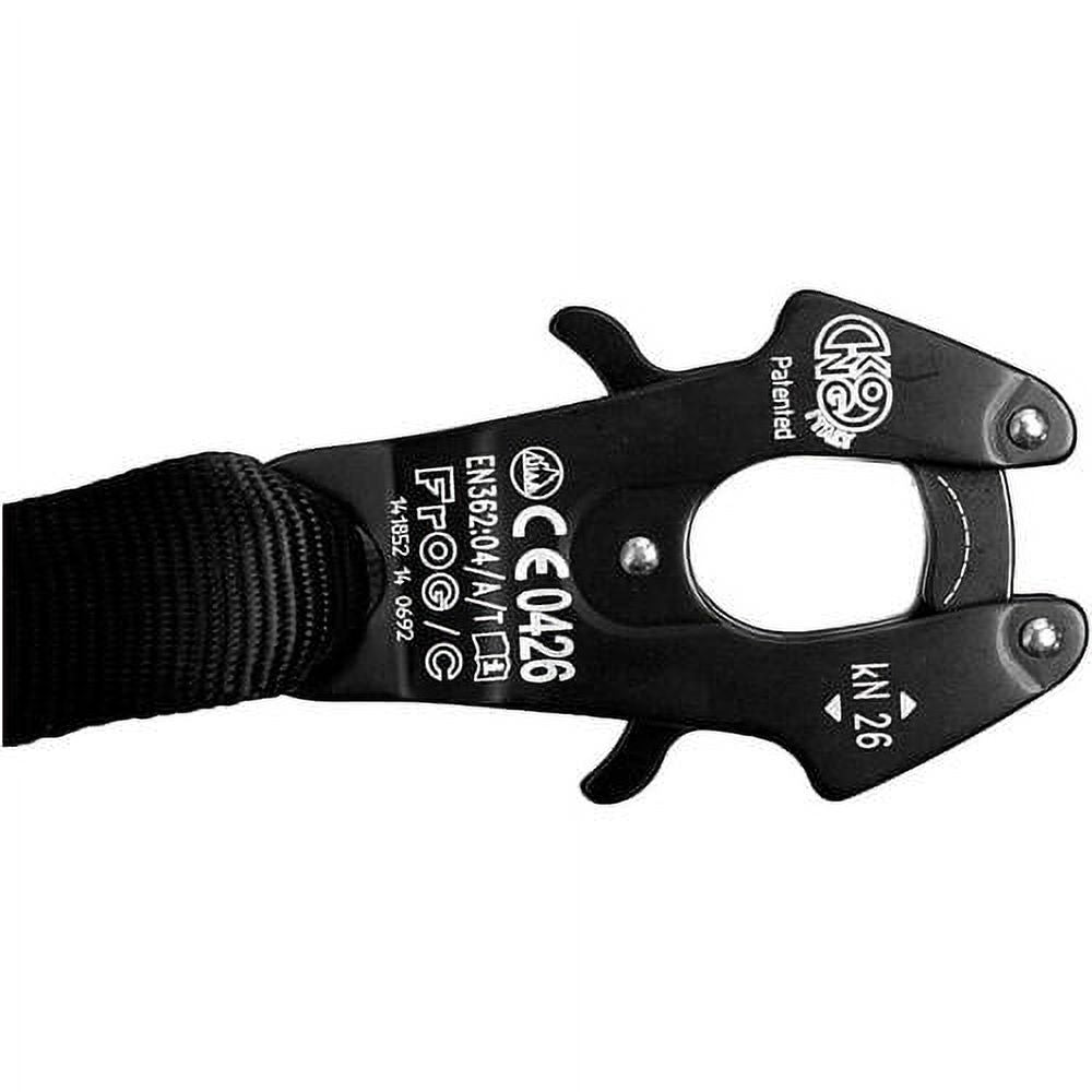 2Ft Elastic Bungee Lanyard with Snap Hook, Black, 24 Inches H615