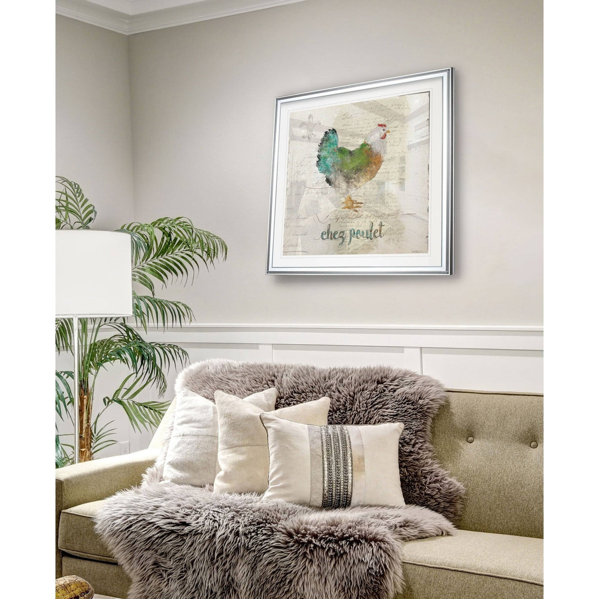 Framed Giclee Print 38 x 38 R53234