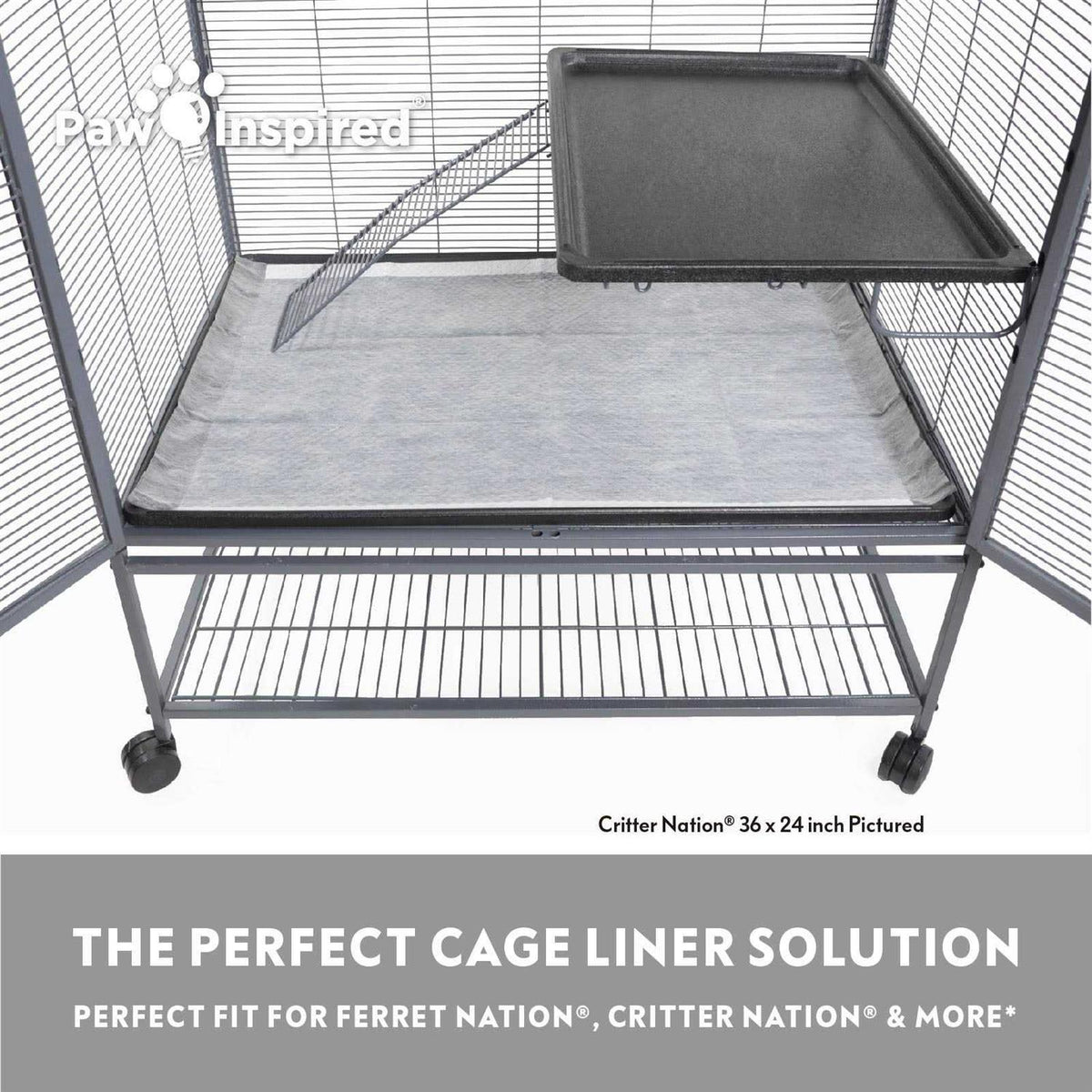 Disposable Guinea Pig Cage Liners Bamboo Charcoal P133307
