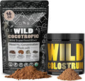 Organic Mushroom Cacao Mix 16oz & Colostrum Powder 5.22oz Bundle A7446