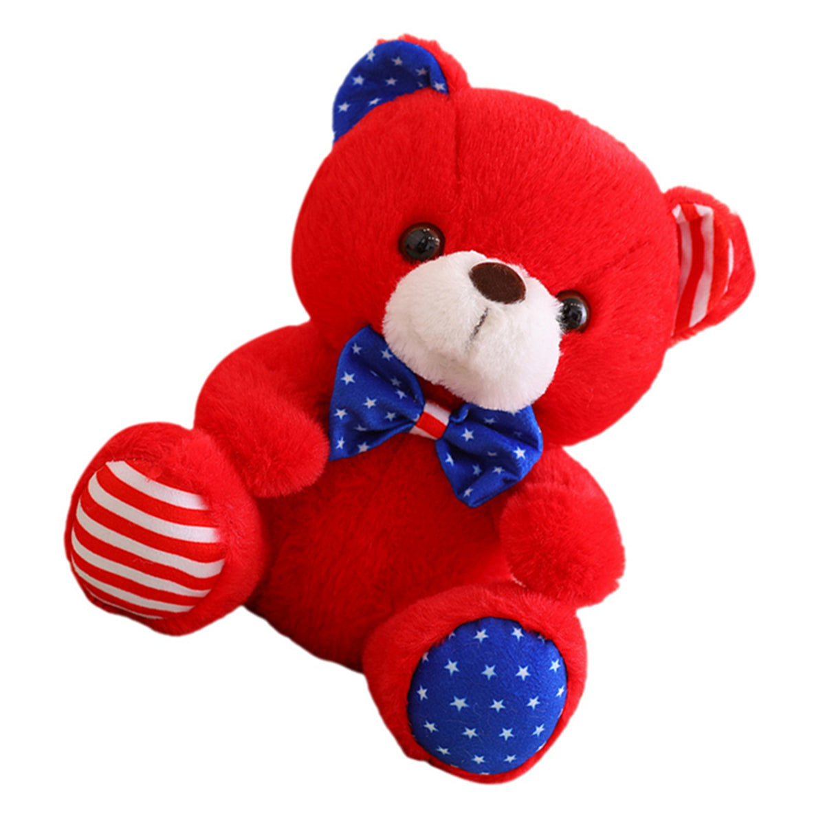 Patriotic Teddy Bear Plush Doll Stuffed Animal I4180