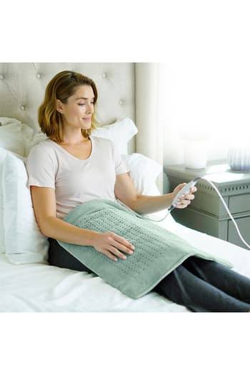 Extra-Wide Weighted Heating Pad X32976
