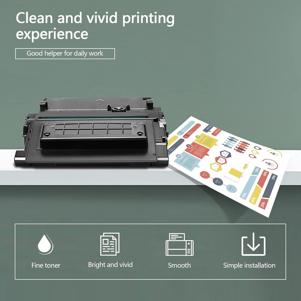 90A CE390A Black Toner Cartridge V2290