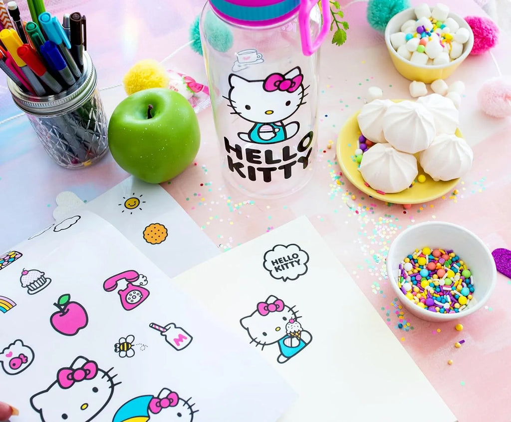 32-Ounce Water Bottle And Sticker Set B7135