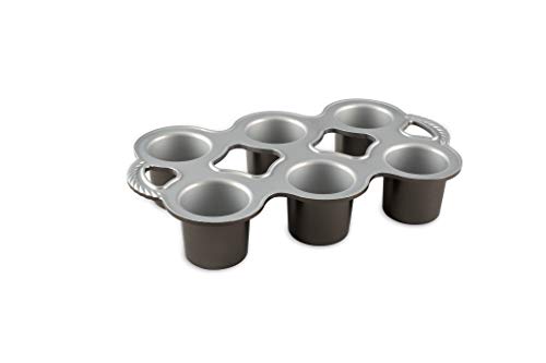 6 Cavities Graphite Popover Pan U7483