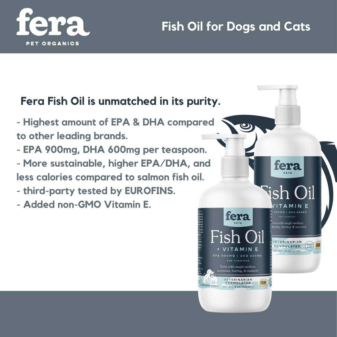 Fish Oil + Vitamin E Supplement for Dog & Cat K63436