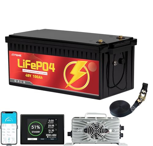 12V 100Ah LiFePO4 Deep Cycle Battery with Bluetooth A90282
