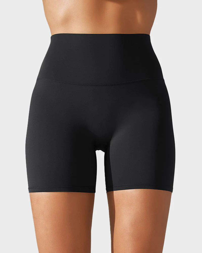 High-Waist Mesh Boyshorts H233269