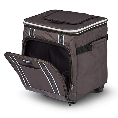 Large Portable Insulated Soft Coolers with Rolling Wheels X212