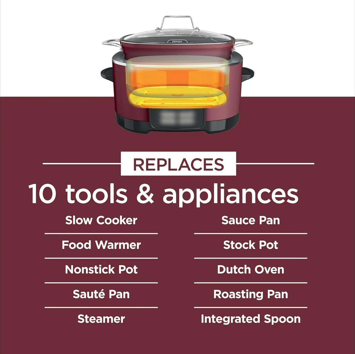 Cherry Red 8.5qt Multi-Cooker R4951