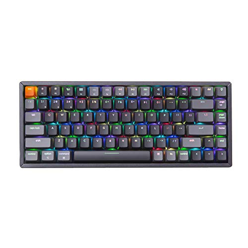 Wireless Mechanical Keyboard 84 Keys Aluminum Frame D2448