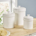 3 Piece Kitchen Canister Set U981323