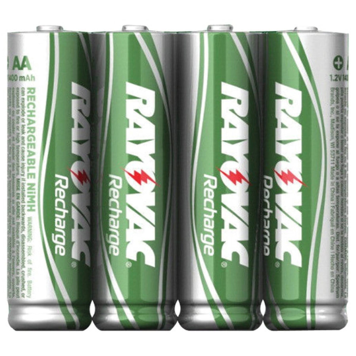 AA NiMH Rechargeable Batteries 4 Pk Y669