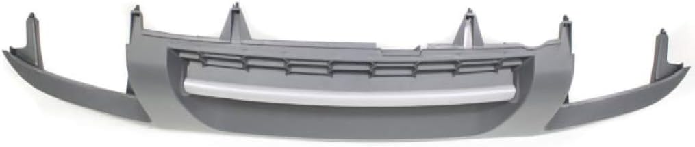 Textured Black Plastic Grille Assembly for Nissan Xterra 2002 2003 2004 XE Model Q2895