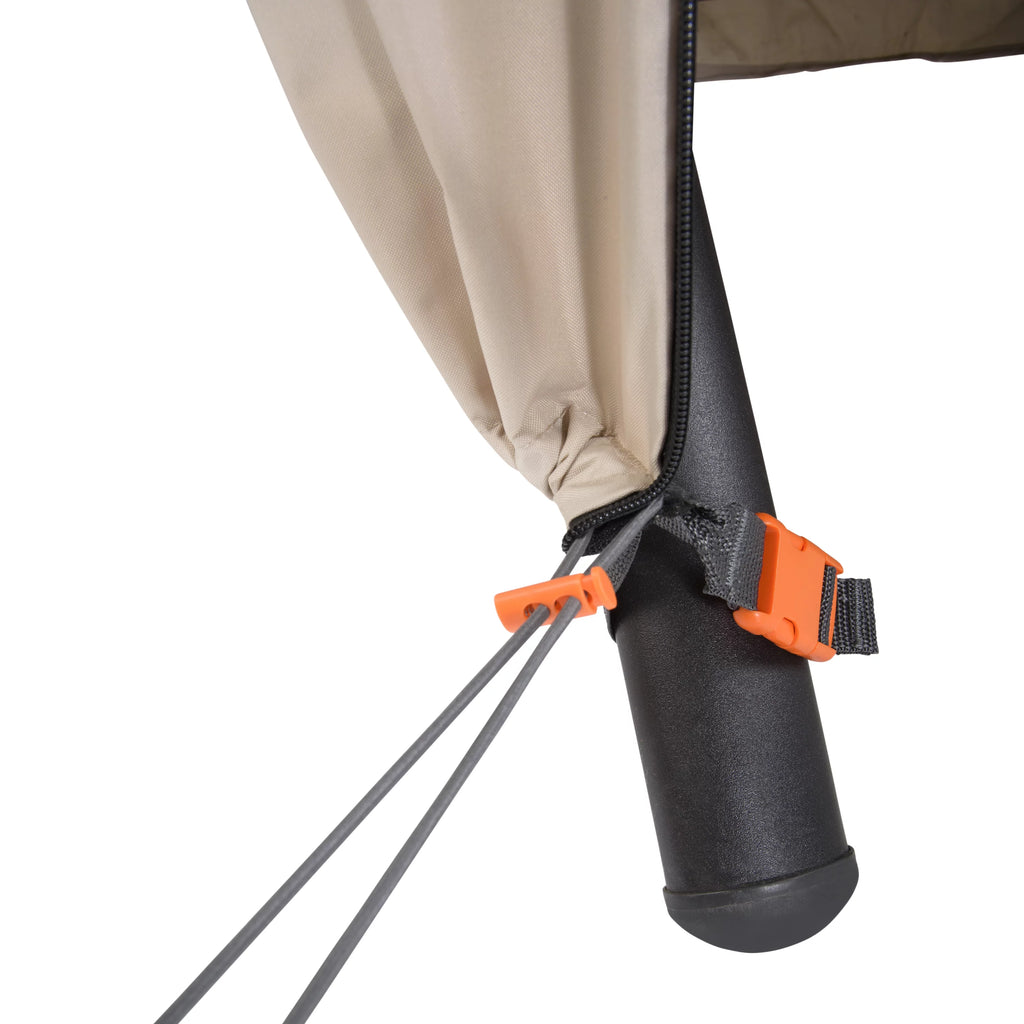 Gray Patio Swing Cover W341