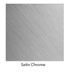 4-Inch Recessed Shower Trim, Satin Chrome I127