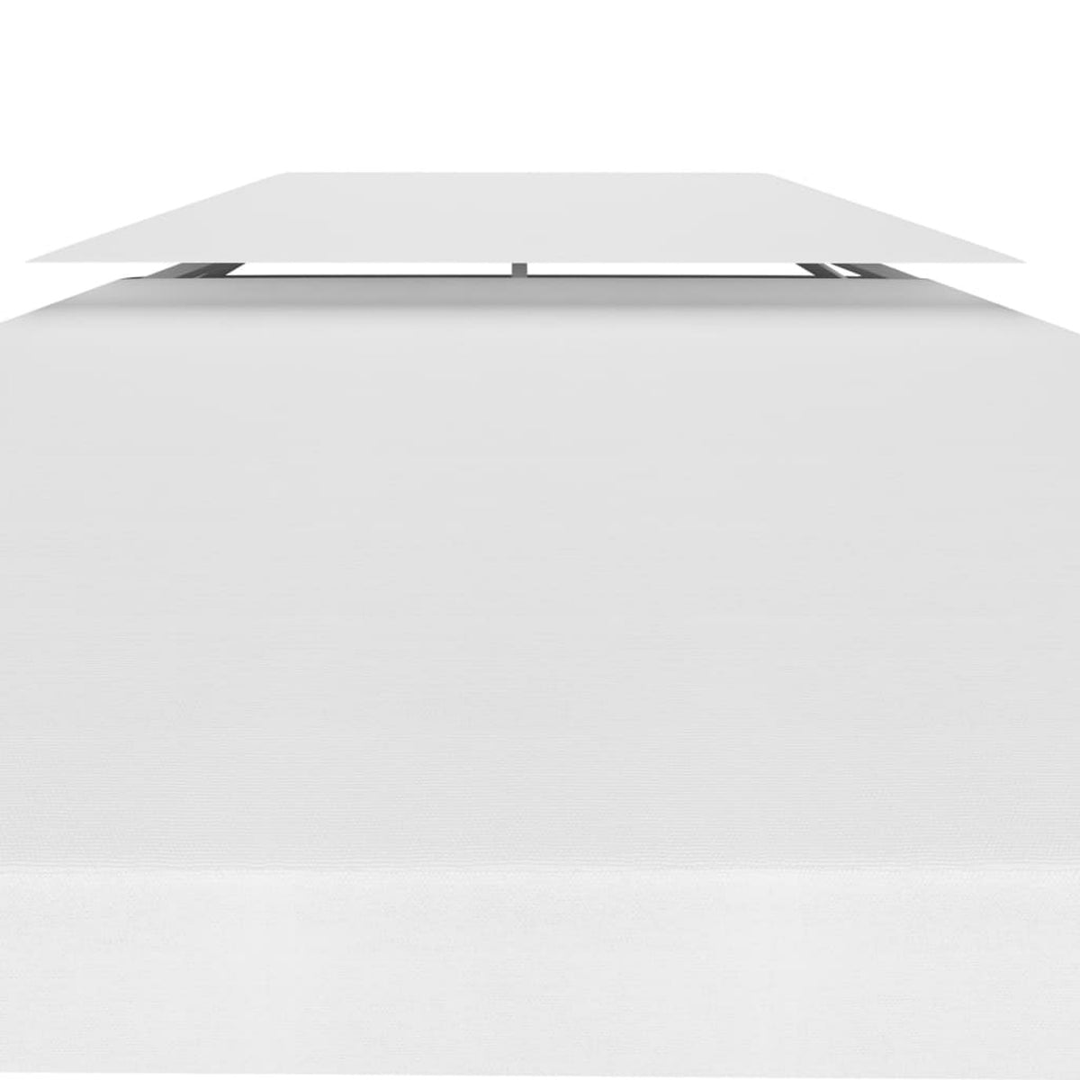2-Tier Gazebo Cover 310 g/m² 13.1'x9.8' White K21537