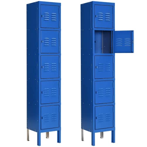 3-Tier Steel Locker 3 Doors Grey K868