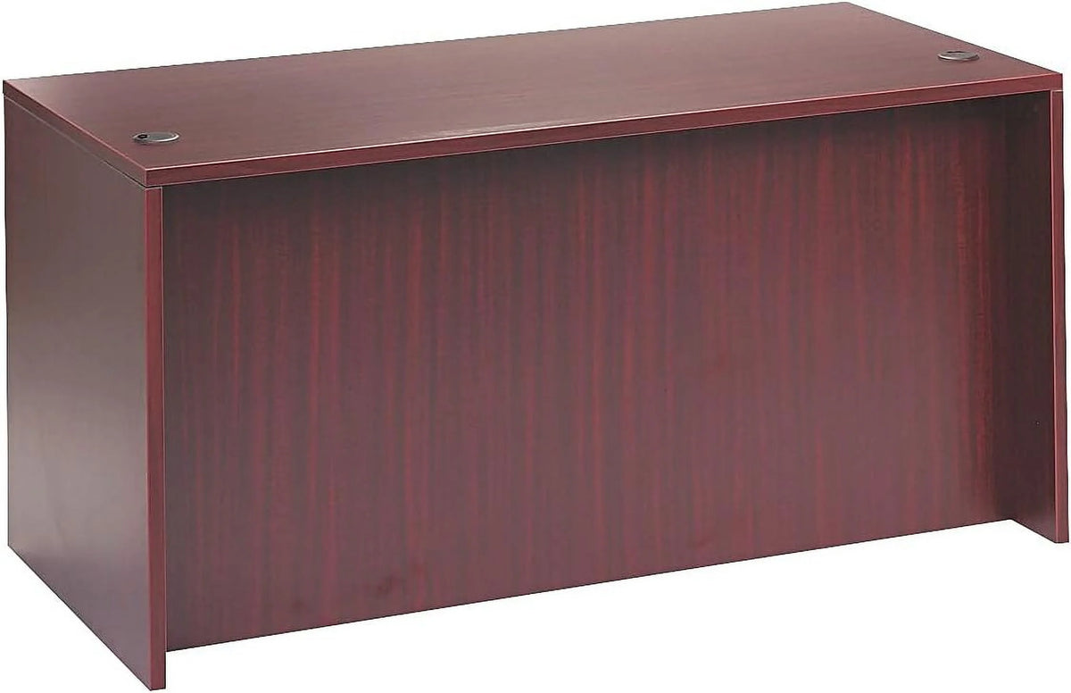 Mahogany Straight Desk Shell T98095