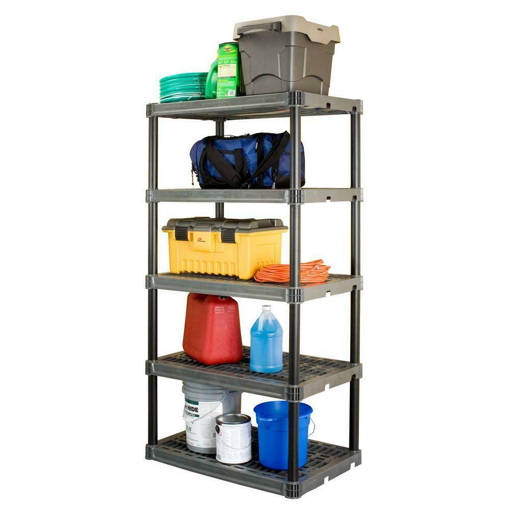 Plastic Shelving, 5 Shelf S1637